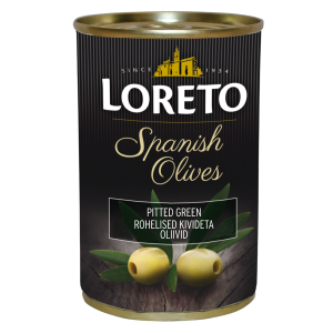Loreto rohelised kivita oliivid 120g